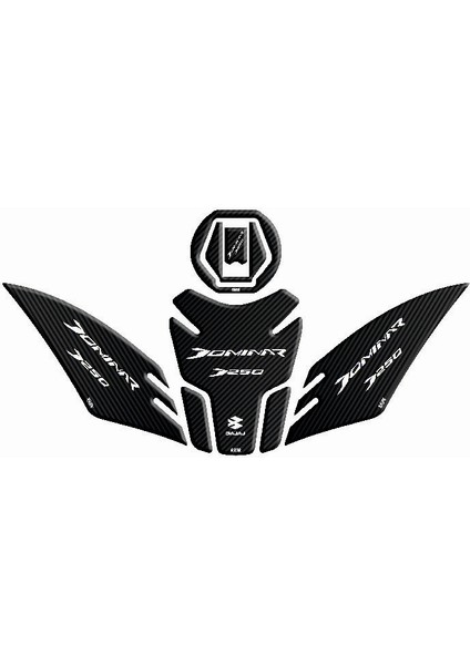 Bajaj Dominar 250 Uyumlu Tank Pad Set 005