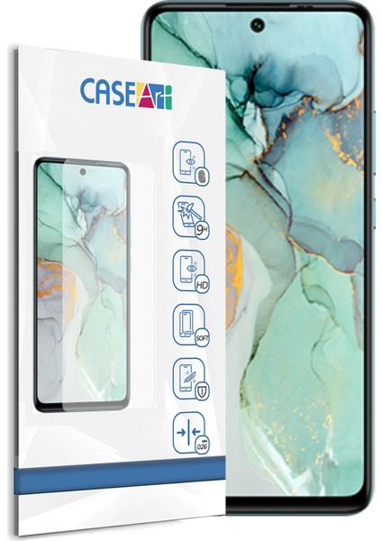 Caseart General Mobile GM22 Plus Temperli Ekran Koruyucu Kırılmaz Cam