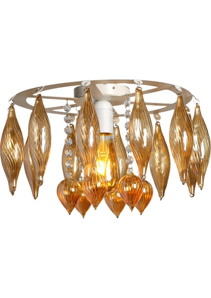 Aksan Tekli Avize Beyaz Bal Süs fiyatları