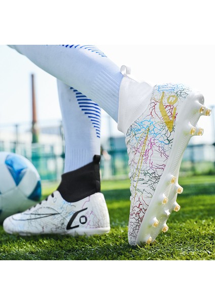 Erkek Boys Kramponlar Futbol Ayakkabıları Çocuklar Takım Spor Eğitimi Futbol Ayakkabıları indirimleri