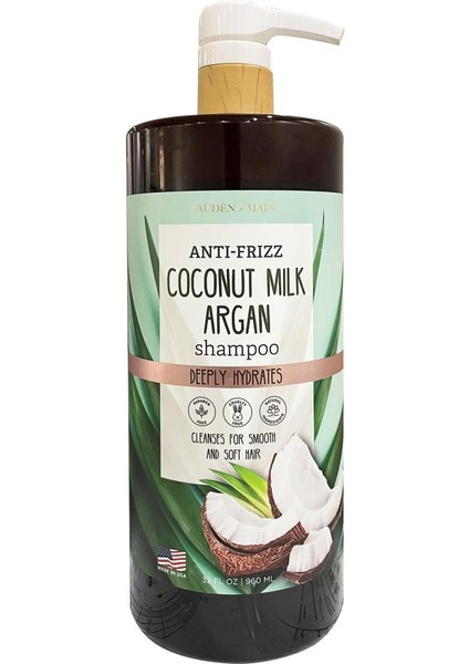 Auden Main Coconut Milk Argan Kabarma Karşıtı Şampuan 960ML