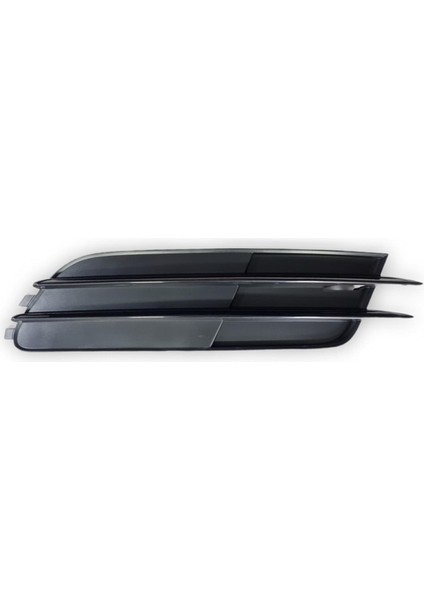 Audi A6 2011-2014 Ön Tampon Sağ Alt Sis Izgara Kapağı Siyah 4G0807682