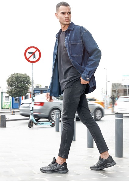 26636 Siyah Erkek Spor Ayakkabı indirimleri