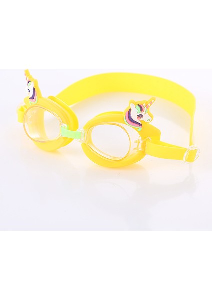 Çocuk Silikon Su Geçirmez Yüzücü Gözlük (Yurt Dışından)