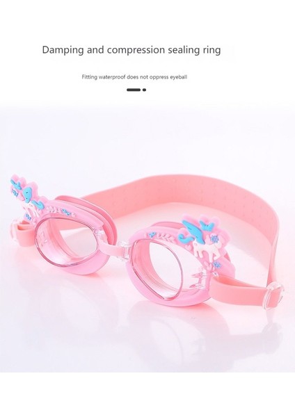 Çocuk Silikon Su Geçirmez Yüzücü Gözlük (Yurt Dışından) modelleri