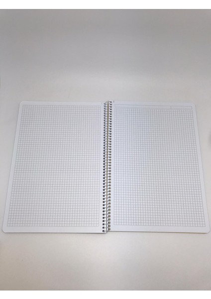 Morning Spiralli Karton Kapak A4 80 Yaprak Kareli Defter 2'li