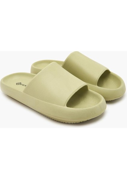 Pouf Açık Yeşil Erkek Terlik