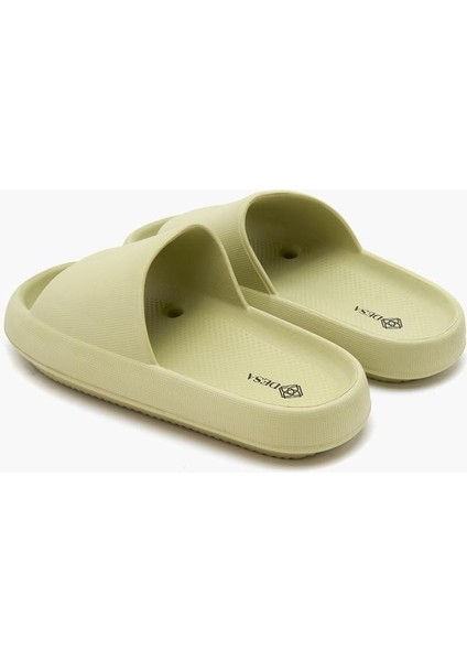 Pouf Açık Yeşil Erkek Terlik