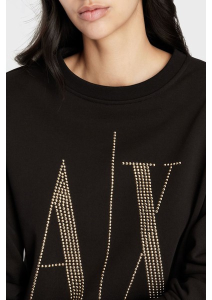 Pamuk Regular Fit Bisiklet Yaka Sweat Kadın Sweat 8NYM01 YJ68Z 8268
