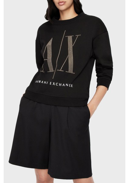 Pamuk Regular Fit Bisiklet Yaka Sweat Kadın Sweat 8NYM01 YJ68Z 8268