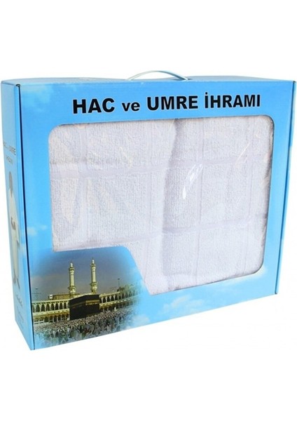 Ihram - Hac ve Umre Ihramı - Pamuk Ihram - Mikro Koton Ihram - 1 Adet