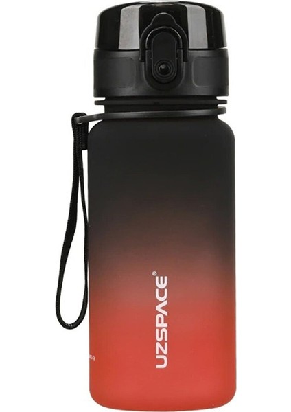 350ML Tritan Matara VGN-3034-SİYAH-KIRMIZI