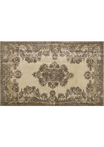 Eşsiz Anadolu Vintage Eskitme El Dokuma Halı 173 x 275 cm 9105