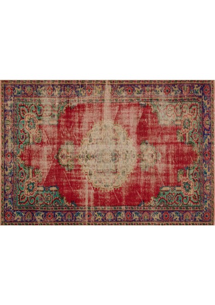 Eskitme Vintage El Dokuma Halı 169 x 253 cm 9124 fiyatları