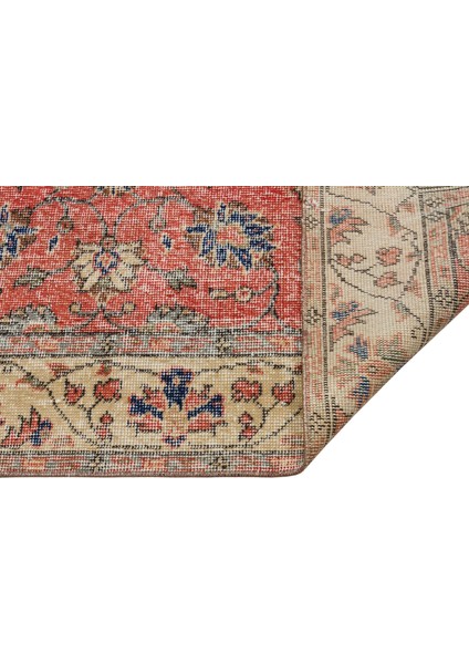 Klasik Modern Vintage Eskitme El Dokuma Halı 148 x 256 cm 9130 fiyatları