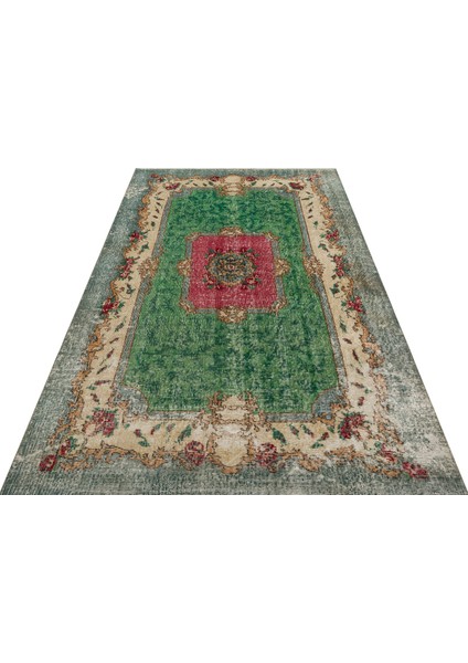 Eskitme Vintage El Dokuma Halı 154 x 271 cm 9143