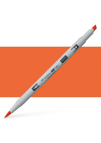 Ab-Tp Pro Dual Brush Pen Grafik Kalemi Scarlet 925