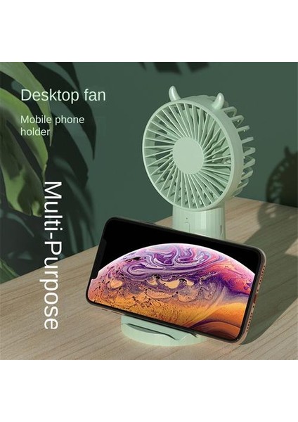 7500 Mah Plıstıc El Fanı, Öğrenci Yurtlarında Küçük Fanlar Için Taşınabilir USB Şarj Edilebilir (Yurt Dışından)