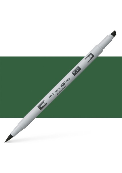 Ab-Tp Pro Dual Brush Pen Grafik Kalemi Hunter Green 249