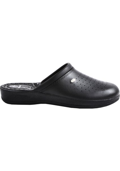 4768 4 Nokta Sabo Orto Pedik Taban Erkek Terlik Hastane & Iş Siyah modelleri