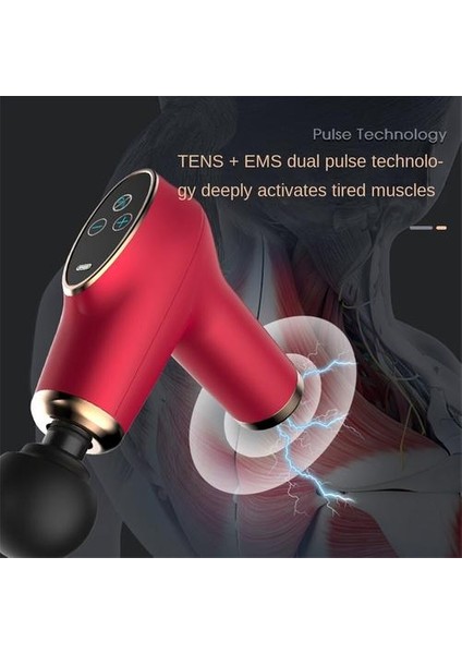 Plastik Fasya Tabancası, Rahat, Sessiz ve Asit Şişen Elektrikli Masajı Azaltmak Için Kalıcı (Yurt Dışından) indirimleri