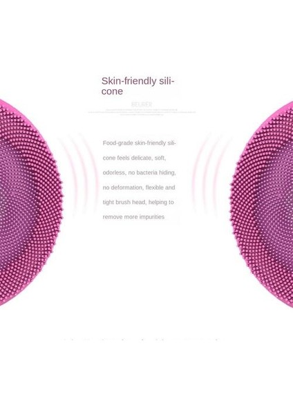 Silikon Temizleyici, Akıllı Derin Temizleme Ultrasonik Yüksek Frekanslı Su Geçirmez Temizleyici (Yurt Dışından) fırsatları