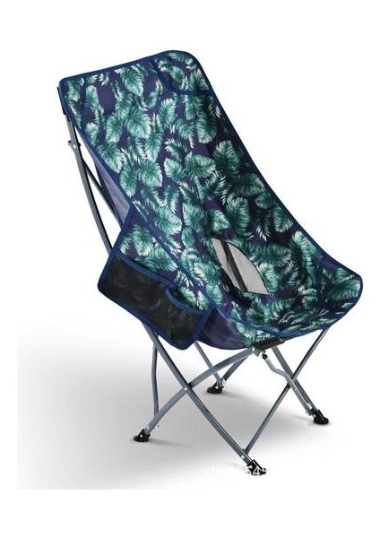 Yüksek Backrest Ücretsiz Kurulum Açık Hava Balıkçı Sandalyesi, Katlanır Oxford Kumaş Taşınabilir (Yurt Dışından)