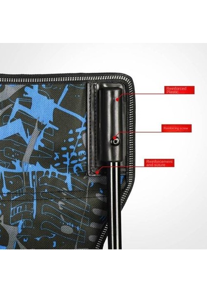 Küçük Kamp Seyahat Hafif Katlanır Sandalye, Açık Mekan Taşınabilir Backrest (Yurt Dışından)