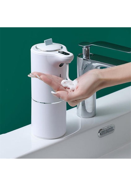 280ML Plastik Sabun Dağıtıcı, Akıllı Temassız Otomatik Sıçrama Geçirmez Su Geçirmez El Dezenfektan Dağıtıcı (Yurt Dışından) fırsatları