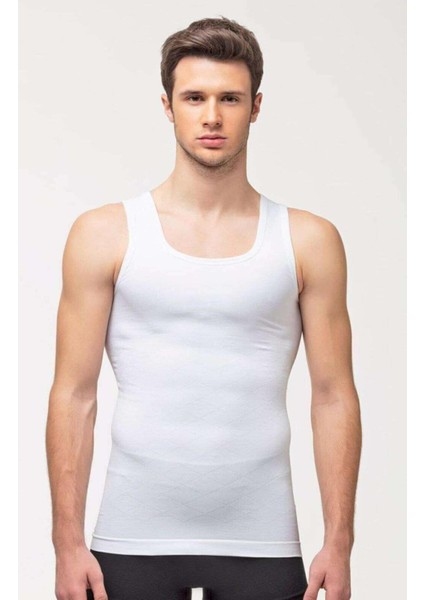 Elite Life E-07-940 Erkek Dikişsiz Vücut Şekillendirici Sıkılaştırıcı Atlet Korse