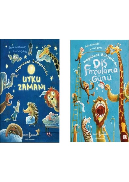 Hayvanat Bahçesinde Uyku Zamanı,-Hayvanat Bahçesinde Diş Fırçalama Günü - Sophie Schoenwald