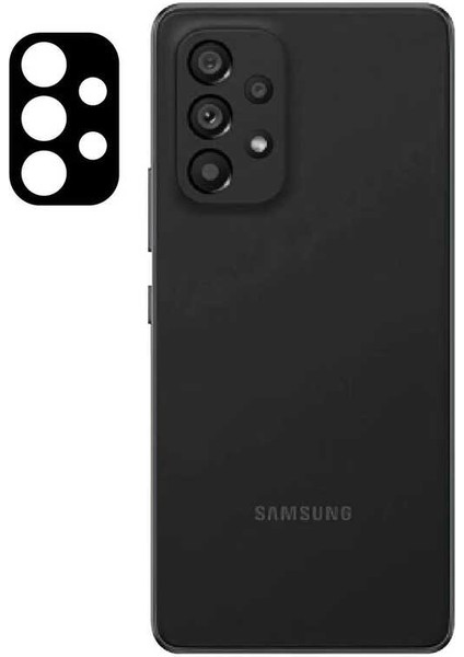 Samsung Galaxy A53 Kamera Lens Koruyucu + Ekran Kouyucu 3 Adet Nano