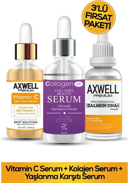 Üçlü Serum Paketi