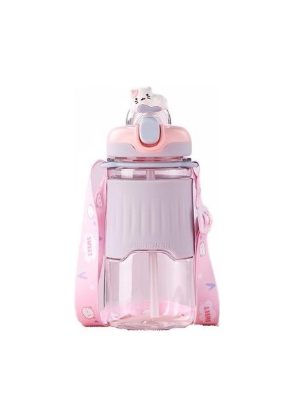 600ML Çocuk Saman Kupası Suluk (Yurt Dışından)