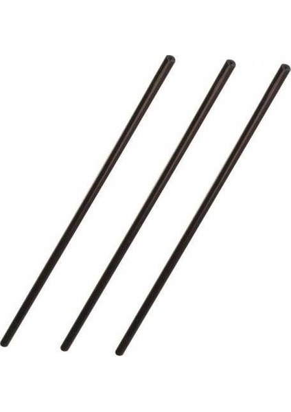 Mum Sıcak Silikon Siyah 6,2 mm 30 cm