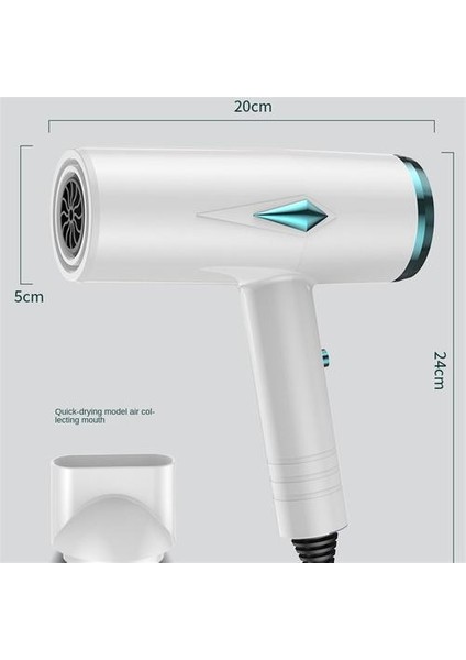 1200W Saç Kurutma Makinesi Üfleyici Yüksek Hızlı Güçlü Rüzgazrlı (Yurt Dışından)