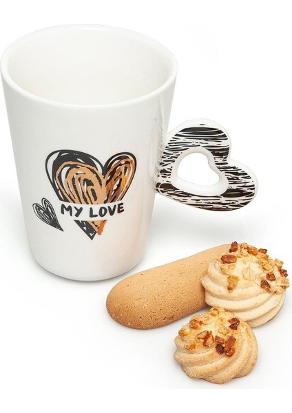 Love Porselen Kupa 250 ml