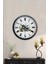 40 cm Siyah Metal Cami Temalı Duvar Saati 2