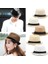 Warm Shoping Unisex Hasır Şapka Kontrast Şerit Fedora (Yurt Dışından) 4