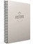 Pastoral Spiralli Pp Kapak 60 Yaprak A4 Kareli Defter Pastel Gri 1