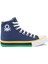 Benetton - Lacivert Renk Bağcıklı Kadın Sneaker 2