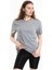 Oversize Fit Pamuklu Kısa Kollu Basic Uniseks Kadın Erkek Tişört 1