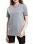 Oversize Fit Pamuklu Kısa Kollu Basic Uniseks Kadın Erkek Tişört 2