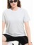 Oversize Fit Pamuklu Kısa Kollu Basic Uniseks Kadın Erkek Tişört 3