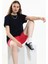 Oversize Fit Pamuklu Kısa Kollu Basic Uniseks Kadın Erkek Tişört 4