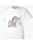 Tavşan ve Fil Beyaz Tshirt 1