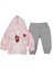 Bullt Yağmurluklu Lady 3 Lü Lüx Bebek Takım Toka Hediyeli Pembe 1