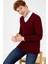 Erkek Bordo Triko Kazak 50256658-VR014 3