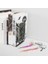 1 Çift Metal Demir Bookends Okuma Kitap Desteği Masaüstü Ofis Doküman Dergisi Organizatör Standı Raf Tutucu | Bookends (Yurt Dışından) 3