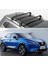 Turtle Air-2 Black Kit, Nissan Qashqai J12 Tavan Taşıyıcı Portbagaj, Bisiklet ve Kayak Taşıyıcı Ara Atkı Seti, Siyah 2